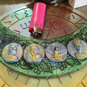 Egyptian medallions/amulets price is per piece. Ask if you have any questions